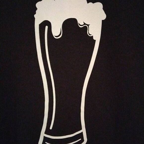 Big Pint Tshirt, XLarge, Black, Delta, - Picture 4 of 6